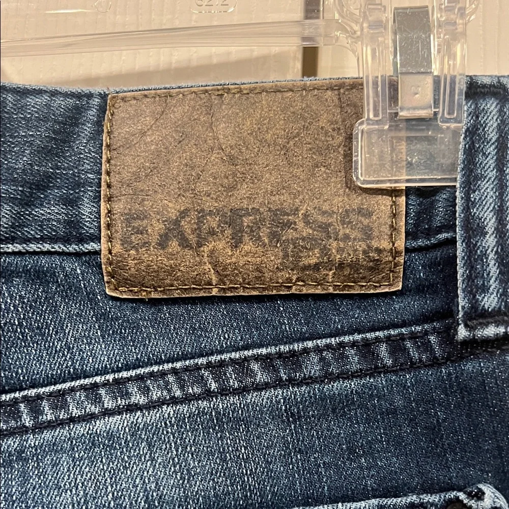 Express Midnight Blue Slim Straight Jeans - Picture 10 of 10